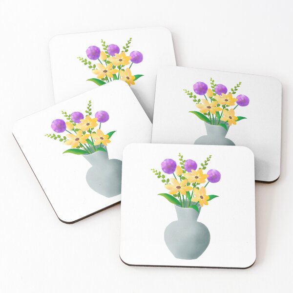 Item preview, Flowers in vase designed and sold by EmuraStudio.