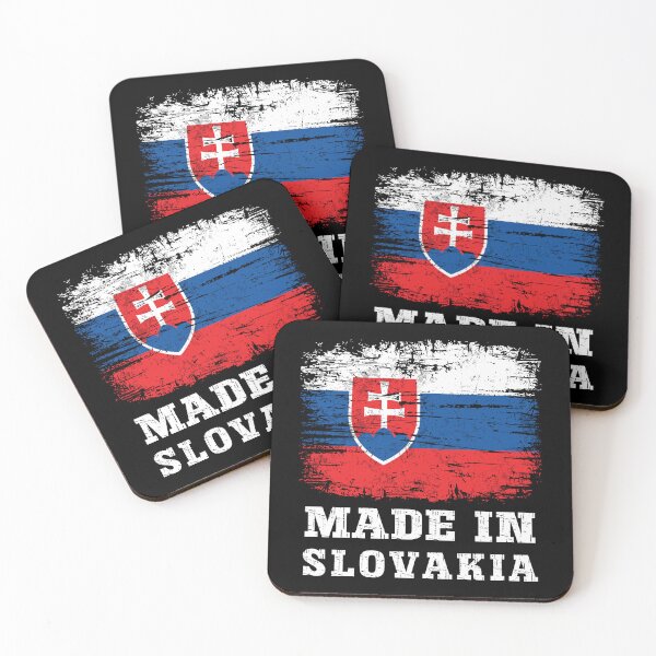 Item preview, Distressed Made in Slovakia Flag designed and sold by Dmetalx Art Apparel.