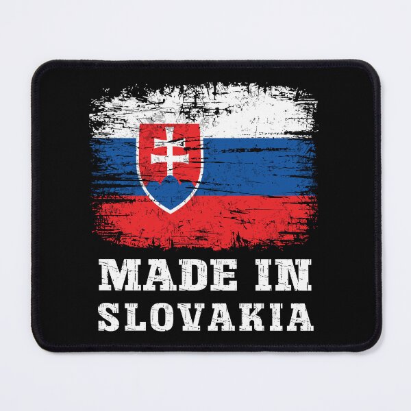 Item preview, Distressed Made in Slovakia Flag designed and sold by Dmetalx Art Apparel.
