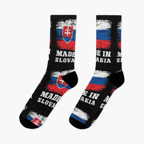 Item preview, Distressed Made in Slovakia Flag designed and sold by Dmetalx Art Apparel.
