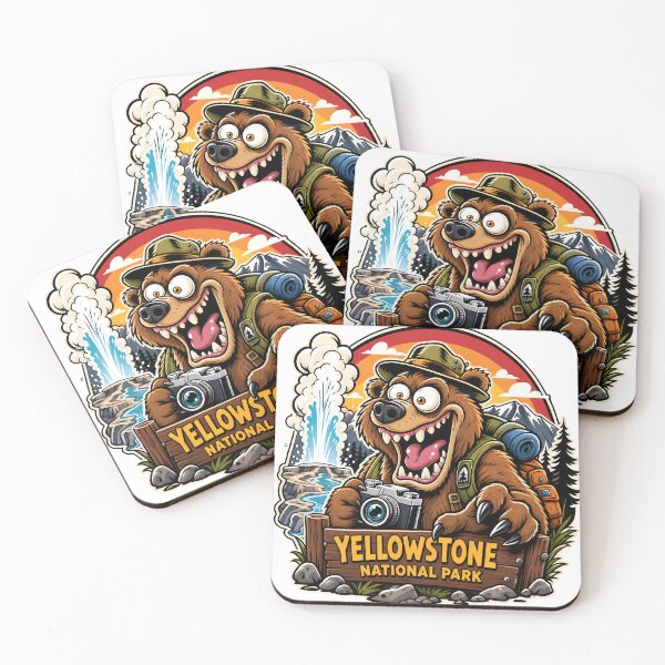 Item preview, Crazy Yellowstone Bear Adventure designed and sold by castillomiami.