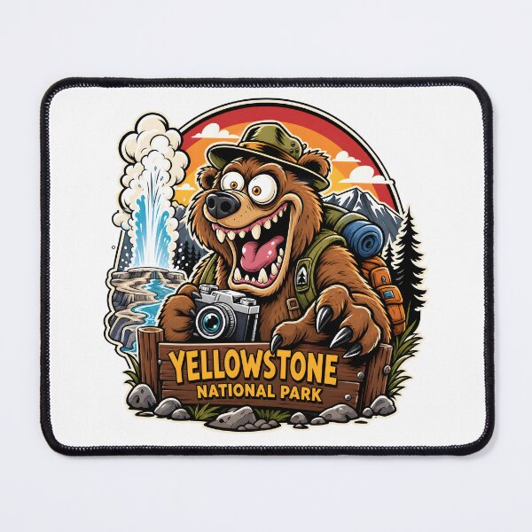 Item preview, Crazy Yellowstone Bear Adventure designed and sold by castillomiami.