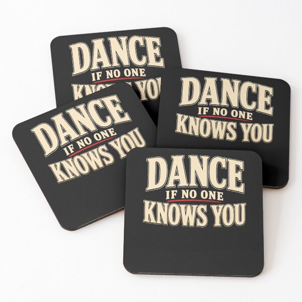 Item preview, Funny Dance If No One Knows You Funny Introvert Humor Art designed and sold by elderberry.