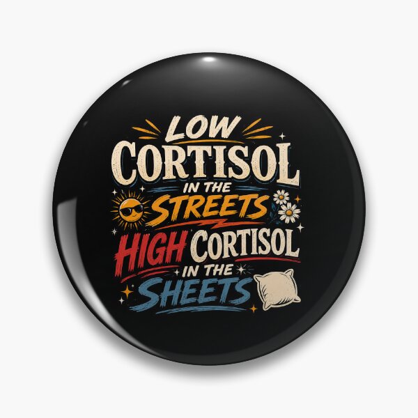 Item preview, Funny Low Cortisol Streets High Cortisol Sheets designed and sold by elderberry.