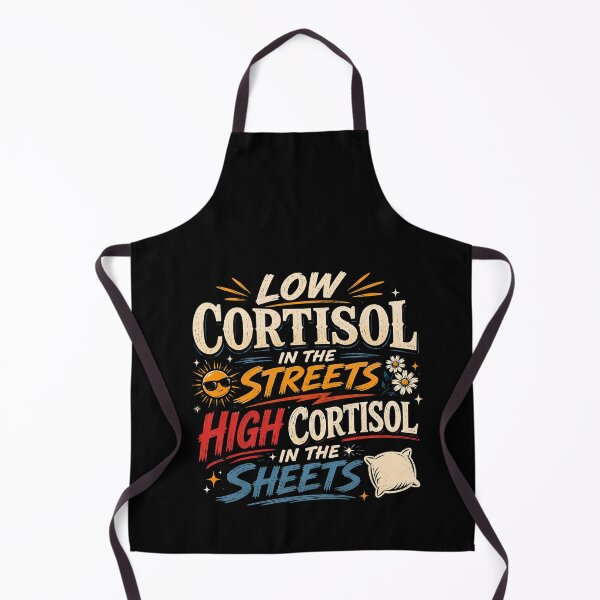 Item preview, Funny Low Cortisol Streets High Cortisol Sheets designed and sold by elderberry.