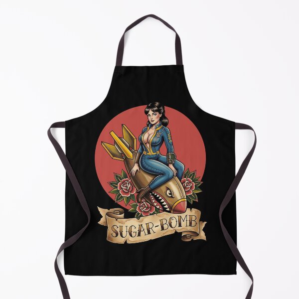 Item preview, Sugar Bomb Retro Pin-up Girl designed and sold by Fictional Ink Society.