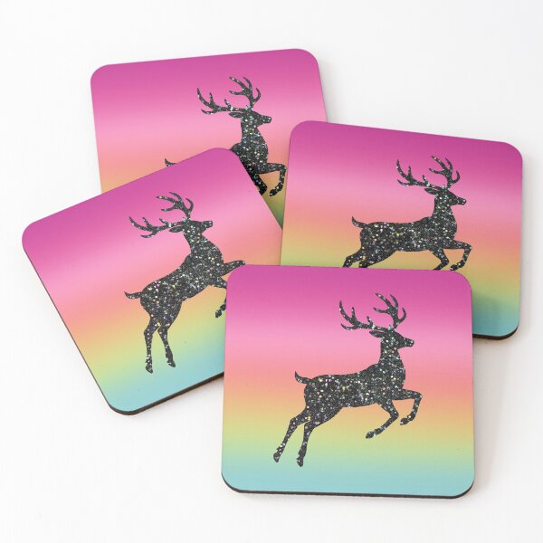 Item preview, Glittery deer designed and sold by Ana Gorozpe.