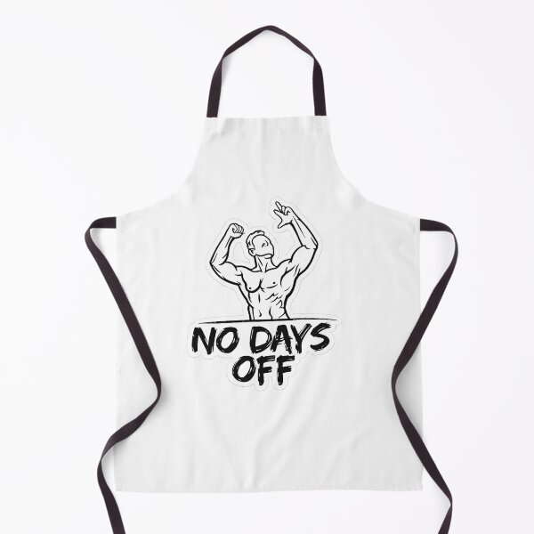 Item preview, No Days Off Gym Motivation Bodybuilder Line Art designed and sold by Digistore1221.