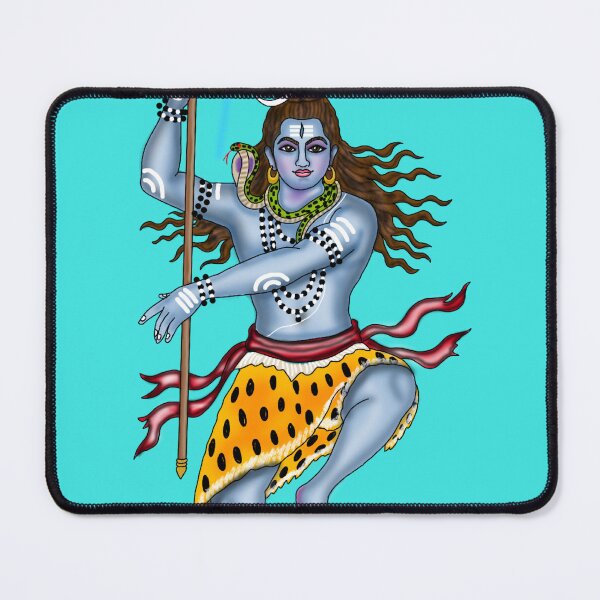 Item preview, Lord Shiva Artwork | Sacred Hindu Divine Digital Painting designed and sold by Harshit_Digital_Arts.