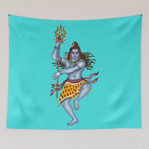 Item preview, Lord Shiva Artwork | Sacred Hindu Divine Digital Painting designed and sold by Harshit_Digital_Arts.