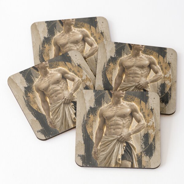 Item preview, Male Physique Art Poster - 130 designed and sold by JC STUDIO.
