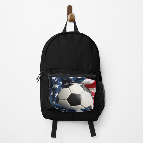 Item preview, American Flag Wrapped Soccer Ball Patriotic Sports Design designed and sold by Tama-sirth.