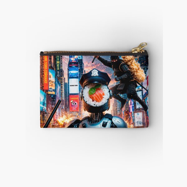 Item preview, Sushi Cop The Movie: The Tempura Ninja Appears — Friend or Foe? designed and sold by Japan Cyberpunk Universe & Surreal Characters.