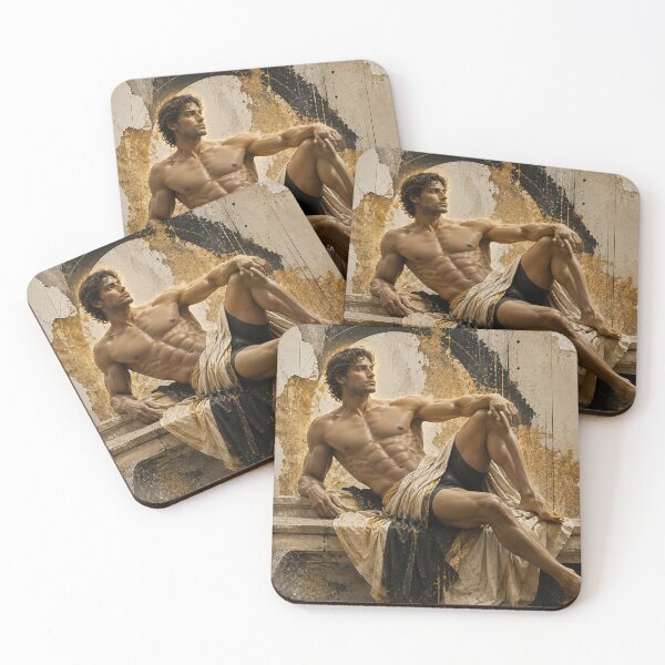 Item preview, Male Physique Art Poster - 133 designed and sold by JC STUDIO.