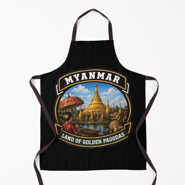 Item preview, Myanmar – Land of Golden Pagodas designed and sold by GnuArt.