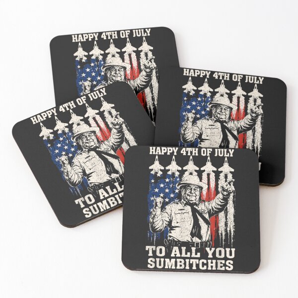 Item preview, Happy 4th Of July To All You Sumbitches Quote designed and sold by ChristyLMayhew.