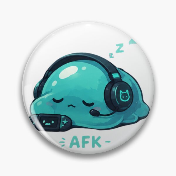 Item preview, Gaming Slime Squad – Cute Gamer Blob Sticker Pack designed and sold by มานิอิสคอร์เนอร์.