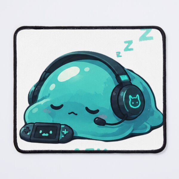 Item preview, Gaming Slime Squad – Cute Gamer Blob Sticker Pack designed and sold by มานิอิสคอร์เนอร์.