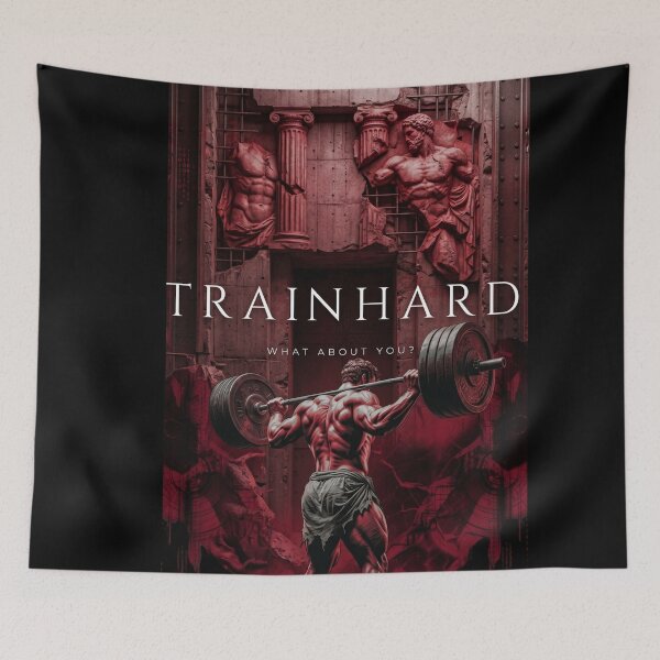 Item preview, TrainHard Monumental Squat – Ancient Strength Fitness Design designed and sold by TrainHardCo.