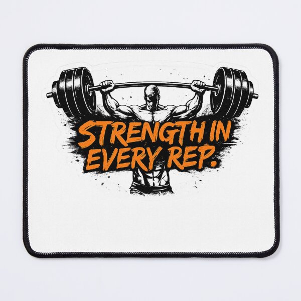 Item preview, Strength In Every Rep Gym Motivation Bodybuilder designed and sold by Digistore1221.