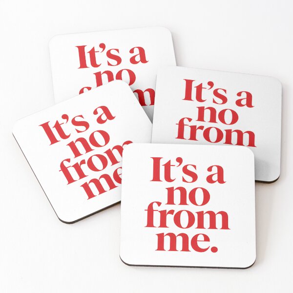 Item preview, It's a no from me designed and sold by Arty Art.