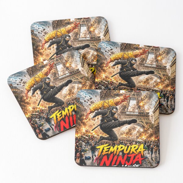 Item preview, TEMPURA NINJA THE MOVIE: Revenge of the Toad Kaiju designed and sold by Japan Cyberpunk Universe & Surreal Characters.