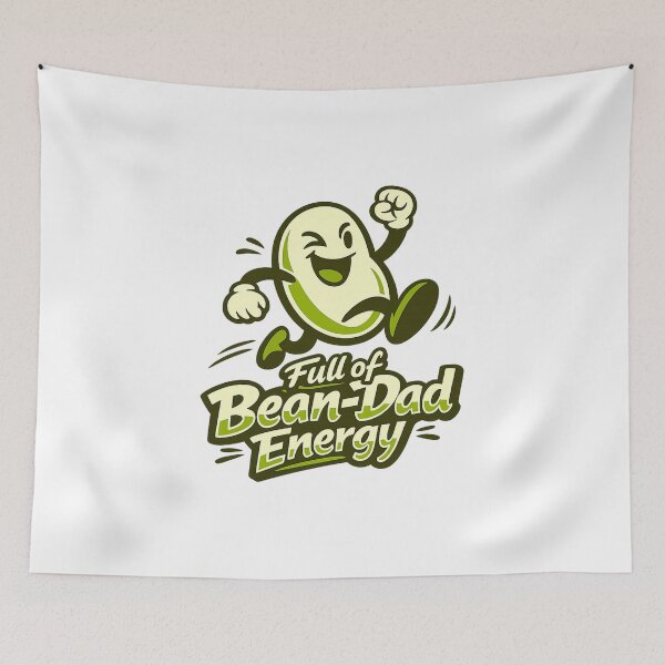 Item preview, Bean‑Dad Energy – Father’s Day  designed and sold by LuveraxArt.