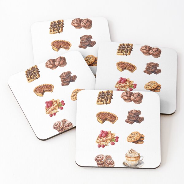 Item preview, Sweet dessert stickers for scrapbooking  designed and sold by ArtByAlexWalls.