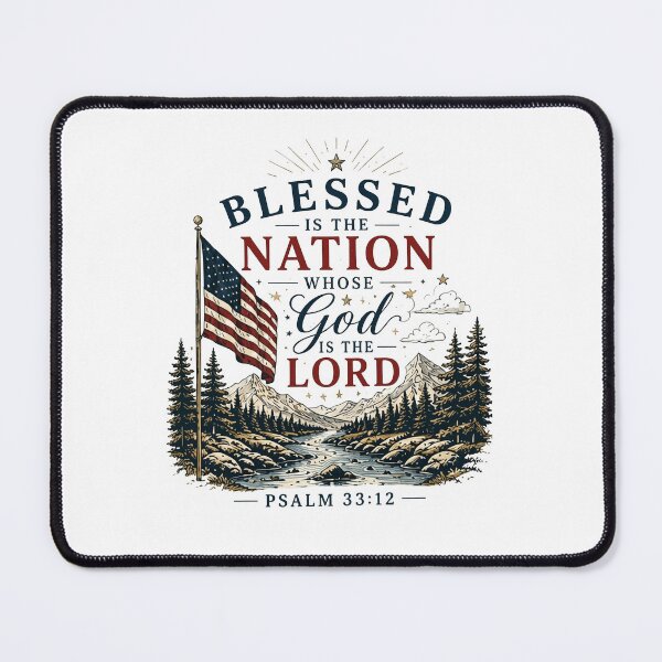 Item preview, Blessed Is The Nation Whose God Is The Lord designed and sold by To101ARt.