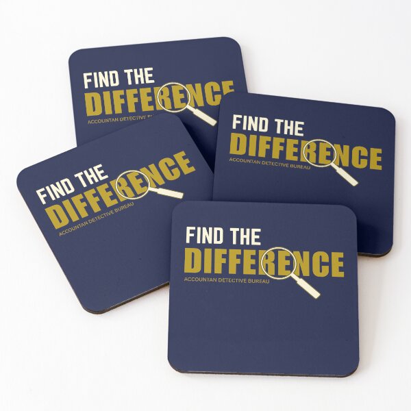 Item preview, Find The Difference | Funny CPA Auditor Humor Design designed and sold by FCA SIR MERCH .