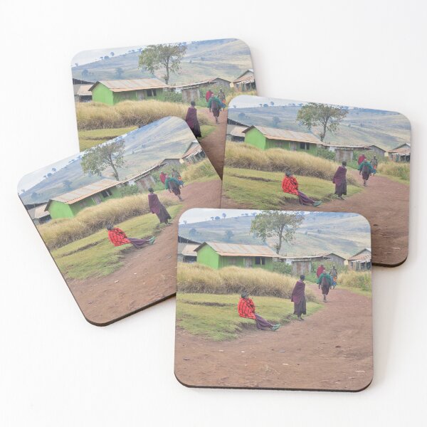 Item preview, Masai Village, Early Morning, Tanzania designed and sold by Tom Wurl.