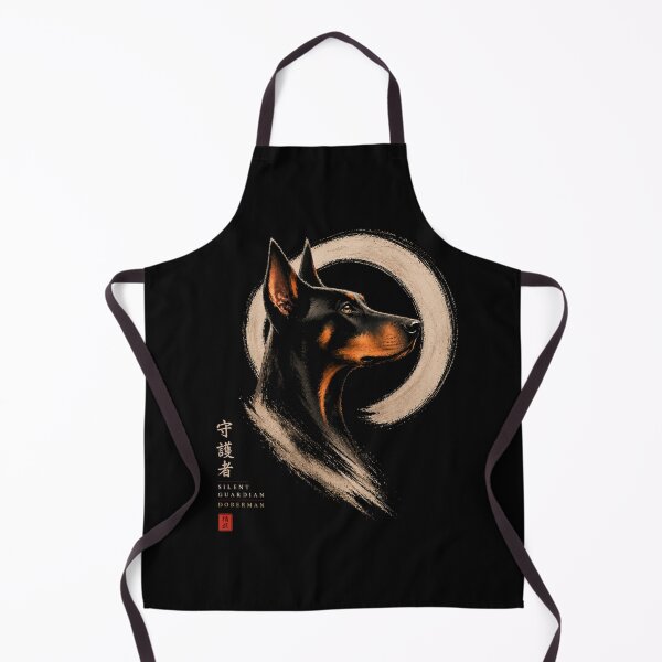 Item preview, Silent Guardian – Doberman | Guardians of the Enso Collection designed and sold by Sanctum Icons.