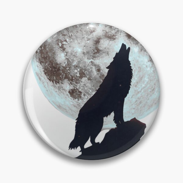 Item preview, wolf Howling at the full moon designed and sold by Tamawy.
