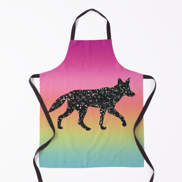 Item preview, Glittery coyote designed and sold by Ana Gorozpe.