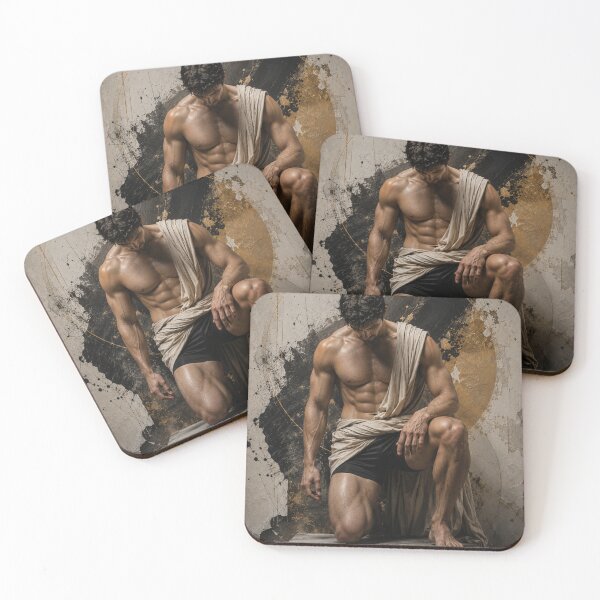 Item preview, Male Physique Art Poster - 136 designed and sold by JC STUDIO.