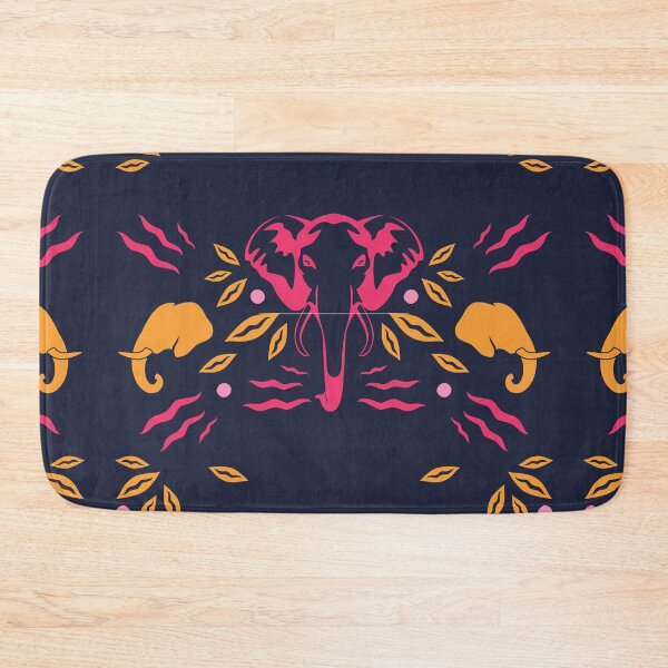 Item preview, Elephants on Blue designed and sold by The Painted Lamb.