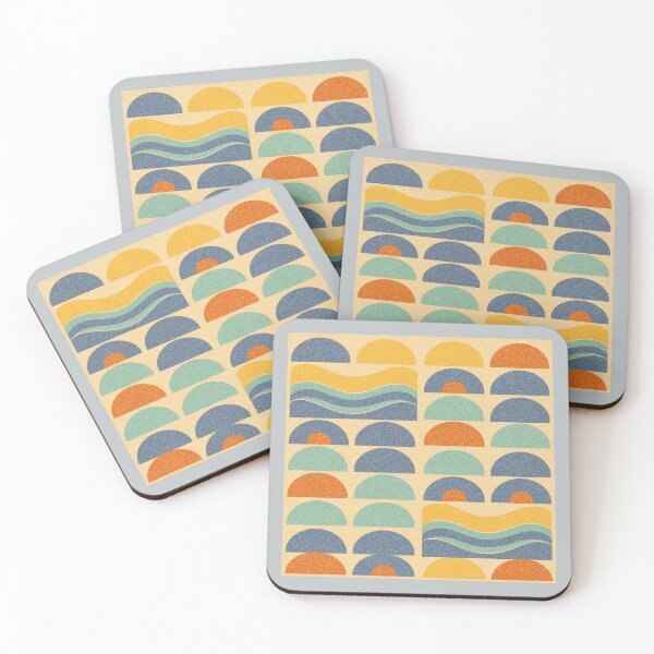 Item preview, Retro Horizon Waves designed and sold by mellow-koko.