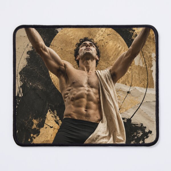 Item preview, Male Physique Art Poster - 140 designed and sold by JC STUDIO.