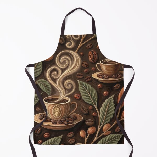 Item preview, Coffee Steamy Dark Roast Pattern designed and sold by Eclectic Monkey.