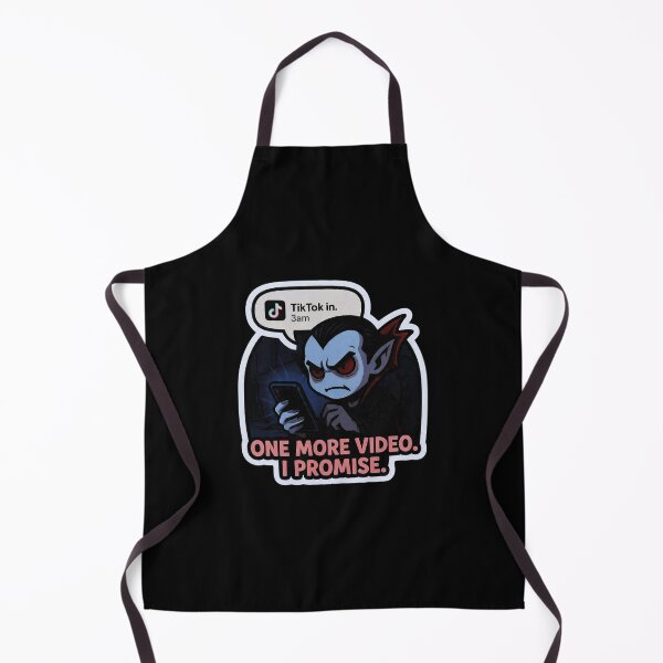 Item preview, One More Video I Promise Vampire TikTok 3AM Funny Design designed and sold by BooDesignStudio.