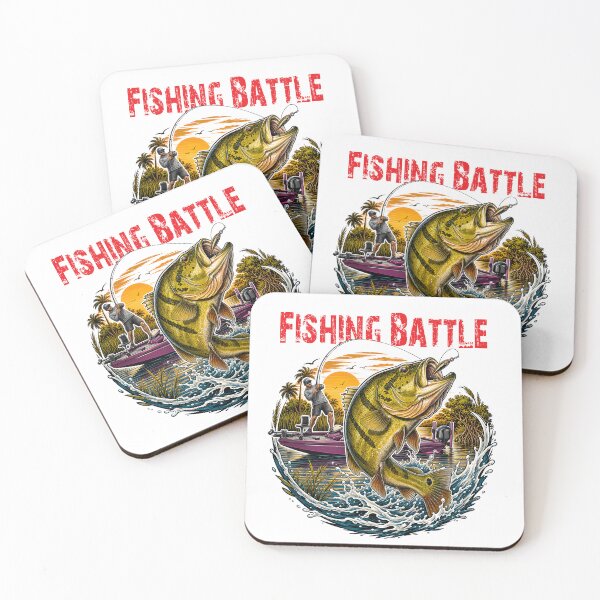 Item preview, Trophy Bass Sunset Fishing Battle designed and sold by castillomiami.