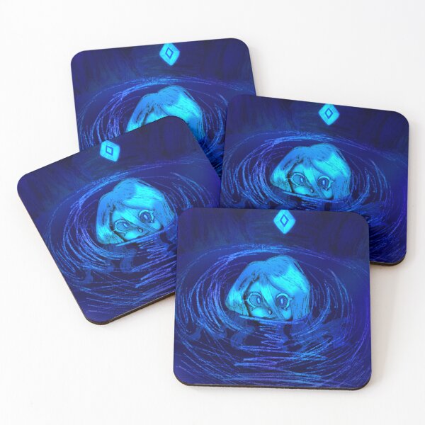 Item preview, blue chrystle mermaid designed and sold by The Chrystal Caves.