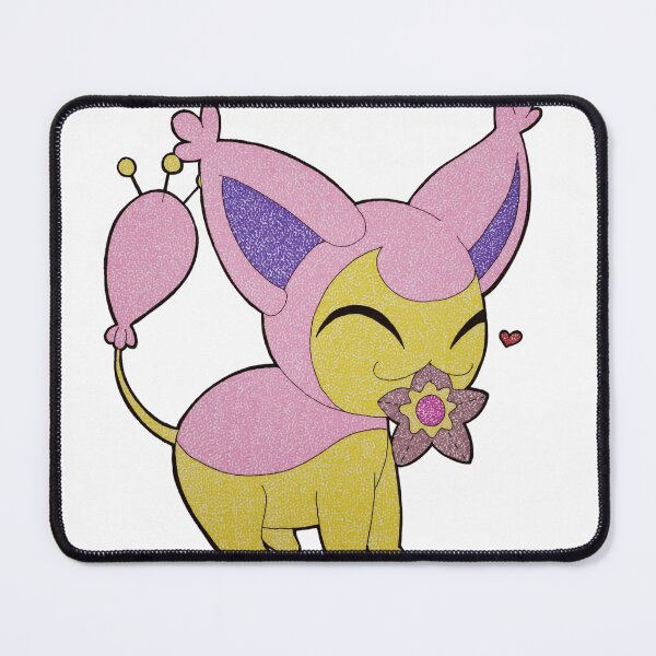 Item preview, Kawaii Pink Kitten Stipple Art Vintage Mascot designed and sold by Pocket-Pixel.