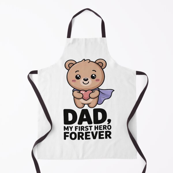 Item preview, Dad, My First Hero Forever | Cute Teddy Bear Father's Day Gift | Loving Dad Appreciation designed and sold by InspiredCreatives.