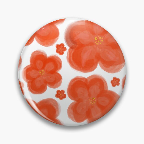 Item preview, Red Flower Pattern designed and sold by SophSaysHi.