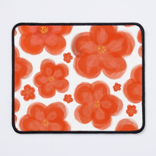 Item preview, Red Flower Pattern designed and sold by SophSaysHi.