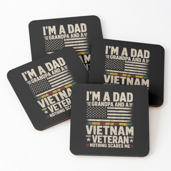 Item preview, Im A Dad Grandpa And A Vietnam Veteran Nothing Scares Me Design designed and sold by Osstaramilua.