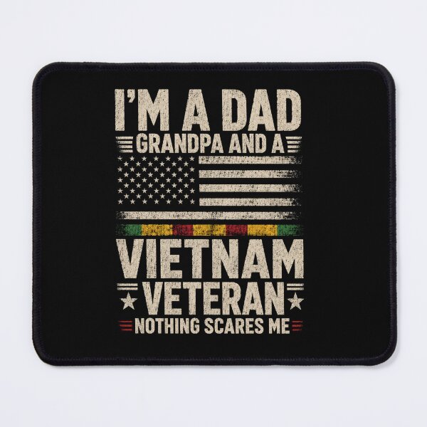 Item preview, Im A Dad Grandpa And A Vietnam Veteran Nothing Scares Me Design designed and sold by Osstaramilua.