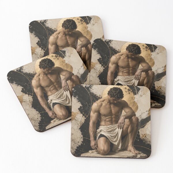 Item preview, Male Physique Art Poster - 144 designed and sold by JC STUDIO.