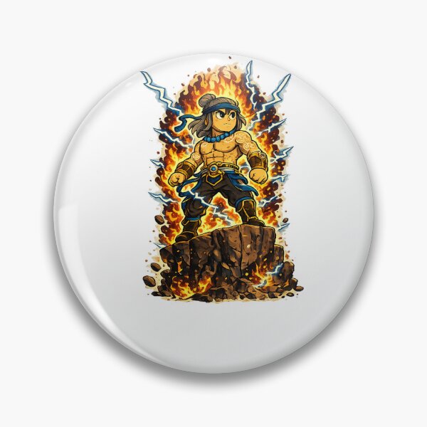 Item preview, Fire God Liu Kang Mortal Kombat designed and sold by Ghostly-Outlaws.